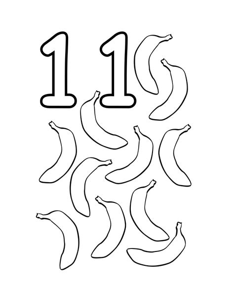 Coloring Worksheets For Numbers 11 And 12