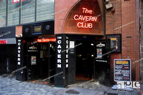 England Merseyside Liverpool The Cavern Club In Mathew Street Stock