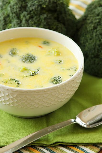 Cheesy Broccoli Soup Life Made Simple