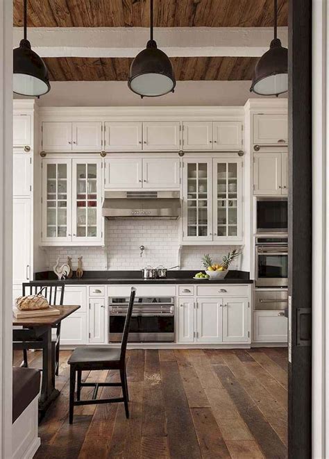 Best 100 White Kitchen Cabinets Decor Ideas For Farmhouse Style Design
