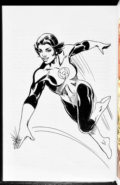 Green Lantern Katma Tui By Mike Grell In J Lawrence S Dc Archive
