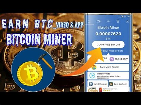 As noted earlier, i've opted to mine electroneum. bitcoin miner app earnings - YouTube