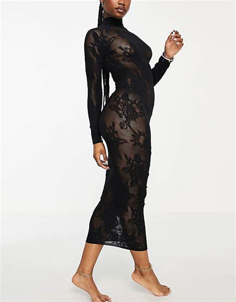 Ann Summers The Fabulous Lace Night Dress In Black Asos