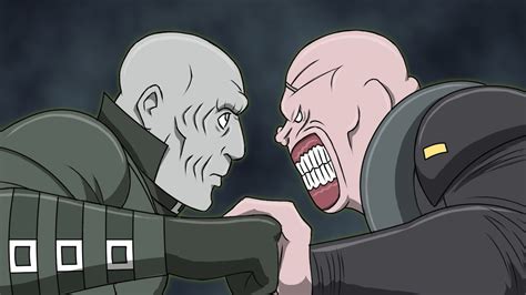 Mr.X vs. Nemesis Resident Evil Animated Parody - Game Shenanigans! 🧠🧟🤼