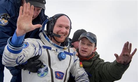 Esa Astronaut Alexander Gerst Returns To Earth For The Sec