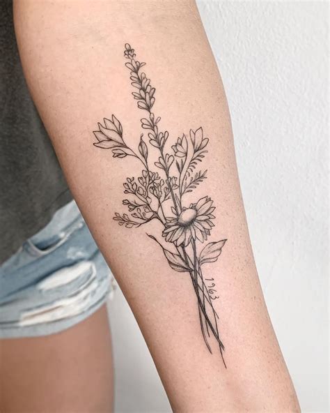 Top 10 Wildflower Tattoo Ideas And Inspiration