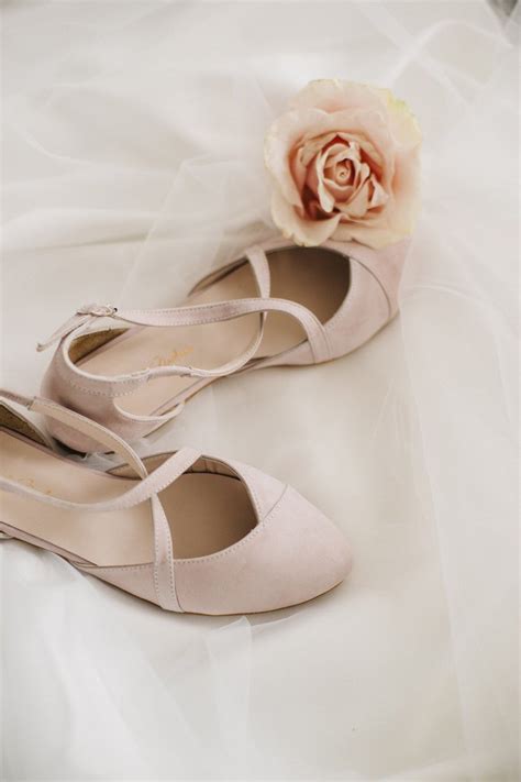 Wedding Shoes Pink Wedding Shoes Bridal Ballet Flats Low Etsy Peach