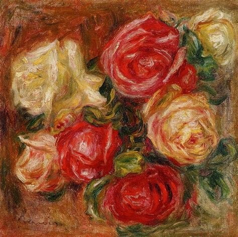 Bouquet Of Flowers Pierre Auguste Renoir Pierre Auguste Renoir