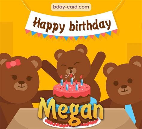 Birthday Images For Megan 💐 — Free Happy Bday Pictures And Photos