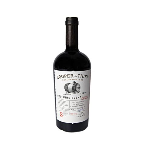 Cooper And Thief Red Blend Bourbon Barrel Aged 2019 750ml Elma Wine