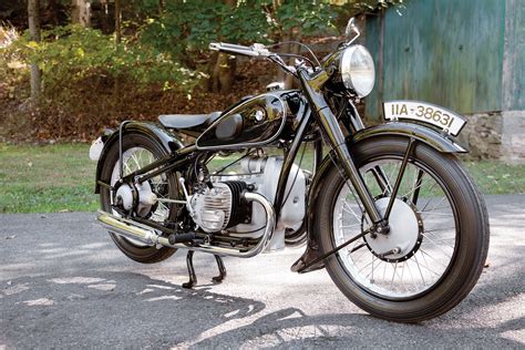 One Year Wonder The 1937 Bmw R6 Motorcycle Classics