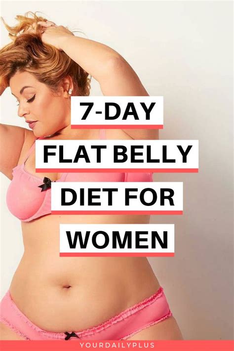 7 Day Flat Belly Diet Plan For Women Lose 10 Pounds
