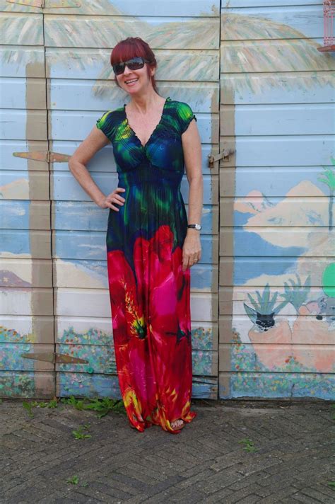 Large Floral Maxi Dress Amsterdam Suzanne Carillo Style Files