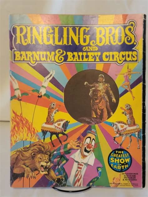 RINGLING BROS AND Barnum Bailey Circus 103rd Edition 1973 Souvenir