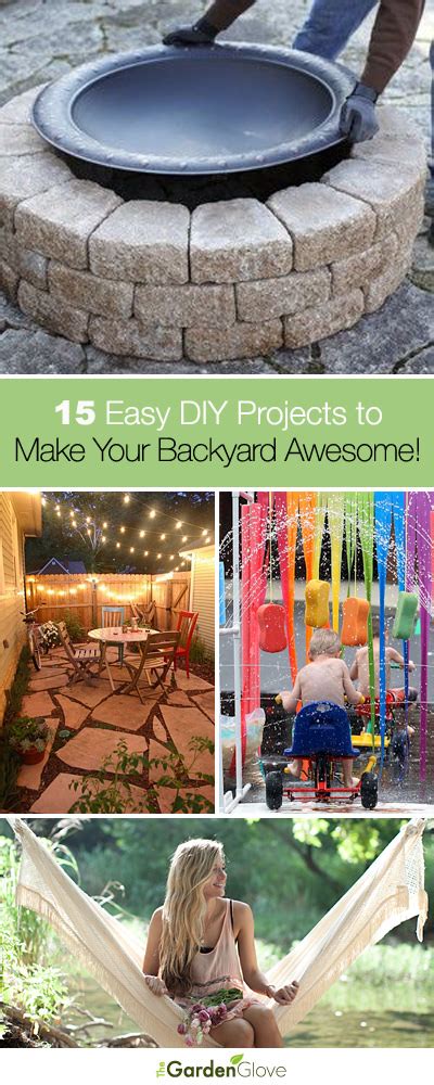 15 Easy Diy Outdoor Projects To Make Your Backyard Awesome