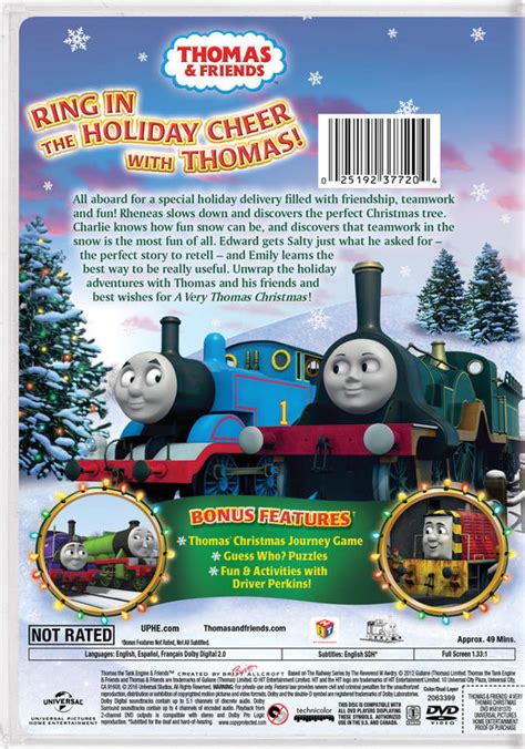 Thomas And Friends A Very Thomas Christmas Movie Page Dvd Blu Ray