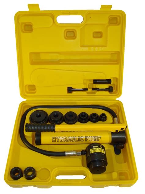 Hydraulic Hole Puncher Set 22 60 Mm K 8 B Ez Tools P