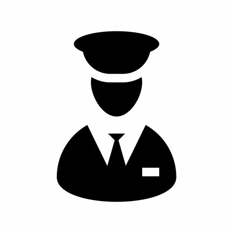 Airline Pilot Captain Driver Pilot Taxi Driver Icon Download On