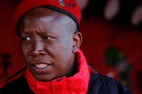 Anc's expelled youth leader, awaiting trial in spring for fraud and racketeering, swaps barricades for cabbages. Julius Malema Is Asking For A Two-Headed Civil War, Says ...