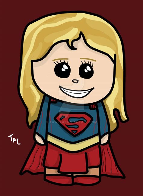 Supergirl Chibi By Tawefa On Deviantart