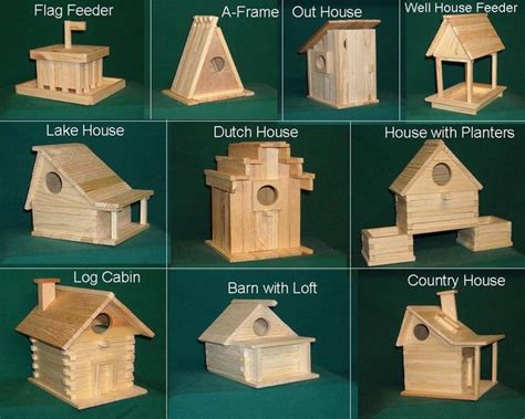 10 Kits Wood Bird House Kit Collection Etsy Bird House Kits Wooden