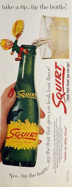 Vintage Soft Drink Ad 1950s Softdrinks