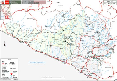 Set Of Maps Of The Region Arequipa In Bmp Cad 1409 Mb Bibliocad