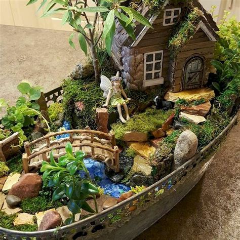 A Fairy Garden Is Basically A Miniature Garden Made Of Natural