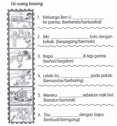 Maybe you would like to learn more about one of these? KSSR Bahasa Malaysia Tahun 1: Latihan (4)