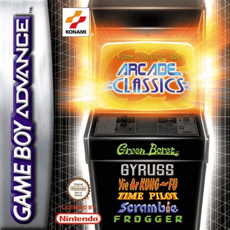 buy konami collector s series arcade classics for gba retroplace