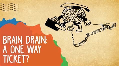 'brain drain' yeah it's pretty rhyming and amusing when it is pronounced but in fact it is not as much as luring as it seems while pronunciation. Brain Drain - A One Way Ticket? - Whack & Epified - YouTube