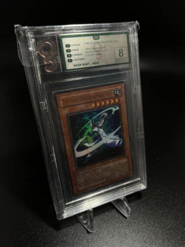 Mystic Swordsman Lv6 1st Edition Rds En008 Ultra Rare Yu Gi Oh Graded 8
