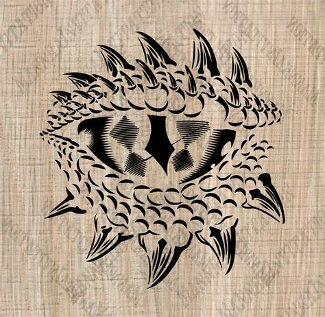 For Personal Use Only Dragon Eye Rpg Vector Dandd Logo Etsy