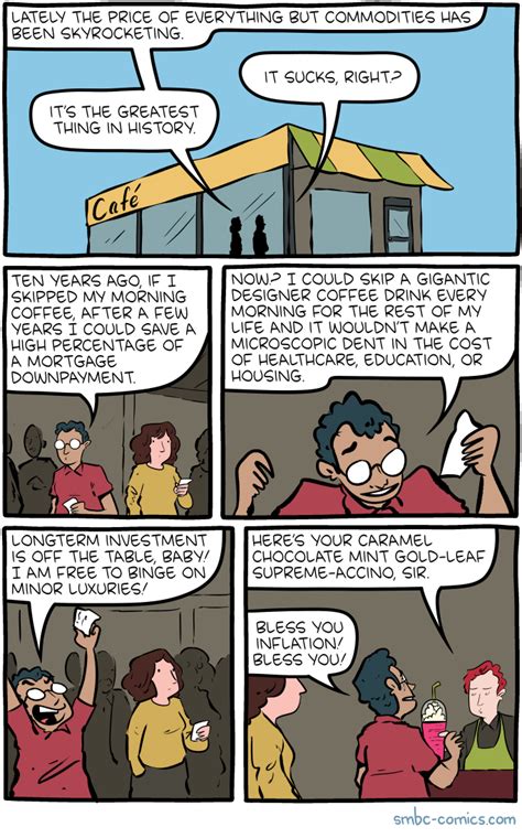 Saturday Morning Breakfast Cereal Inflation ~ Newskyvine
