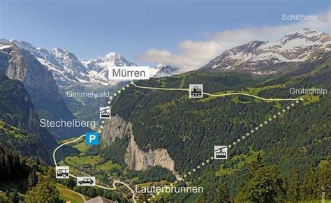 Lauterbrunnen Piste Map