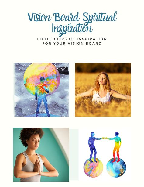 Printable Vision Board Kit Manifestation Vision Board Etsy