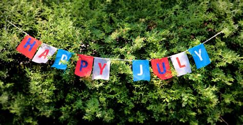 Brighten Up Your Fourth Of July Party With These Smart Fab Pennants