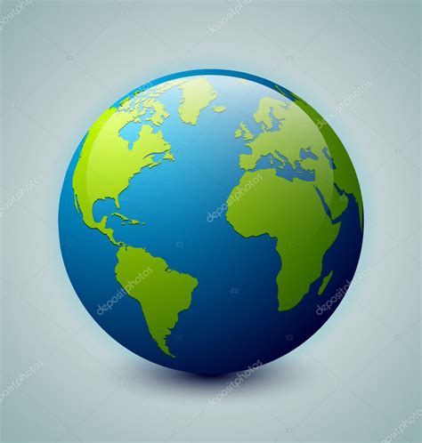 Earth Icon Stock Vector Image By ©pkillustrations 8495922