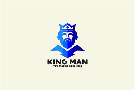 King Man Logo Creative Daddy