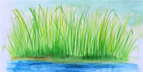 How To Paint Grass With Watercolors My Art Aspirations
