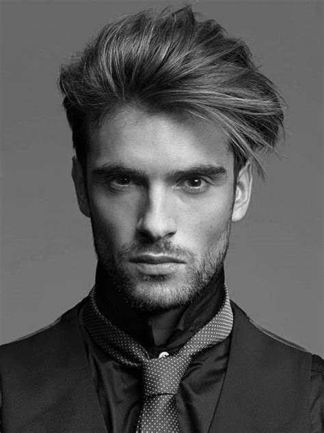 This season men are looking to the 1950s and 60s for. 16 Popular Hairstyles For Men with Straight Hair | Hairdo ...