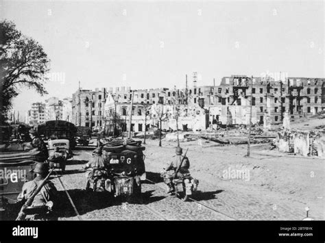 Minsk In Ruins Operation Barbarossa German Invasion Of Russia 1941