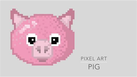 Peppa Pig Pixel Art Easy