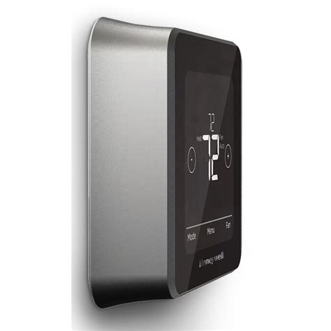 Honeywell Lyric T5 Black Thermostat With Wi Fi Compatibility In The