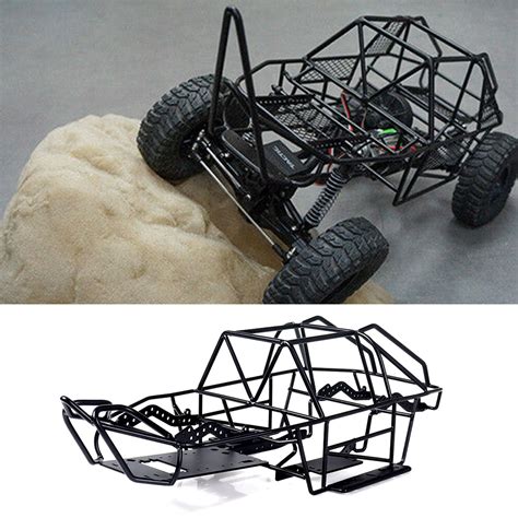 Steel Roll Cage Chassis Frame For Axial Scx10 Ii Ax90046 110 Scale Rc