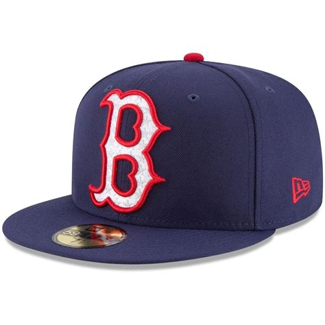 Mens New Era Navy Boston Red Sox Patriotic Turn 59fifty Fitted Hat