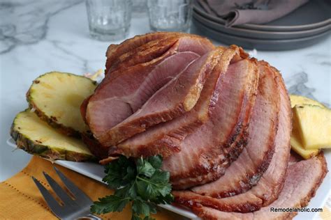 One iconic staple of the holiday season? Crock Pot Brown Sugar Glazed Ham / 2 lb pork tenderloin, 1 ...