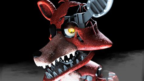 Free Download Nightmare Foxy 4k Wallpaper Sfm By Gold94chica On
