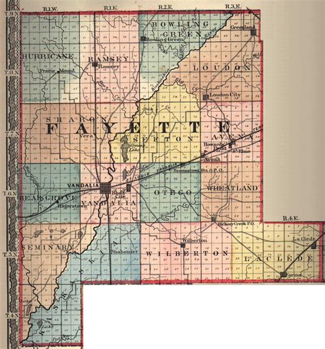 Usgenweb Archives Digital Map Library Illinois Maps