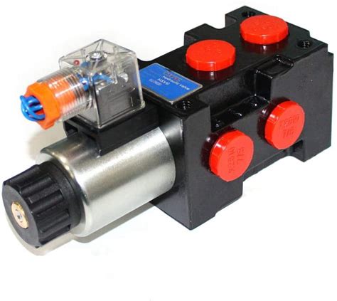 Tfcfl V Hydraulic Solenoid Operated Selector Diverter Valve Volt